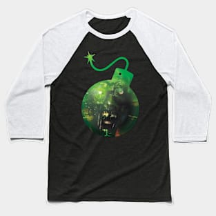 Monster bomb, surreal design Baseball T-Shirt